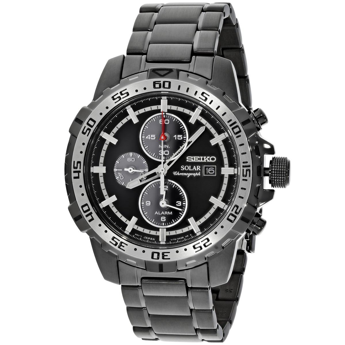 seiko solar alarm chronograph